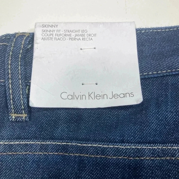 Calvin Klein Jeans Strait Leg Skinny Fit Pants NWT Women Size 18 MSRP $50 - Picture 8 of 13